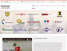 Tablet Screenshot of flexap.am